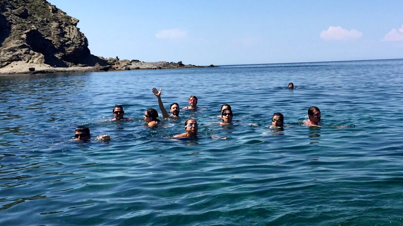 Denizde Yüzme Dersi